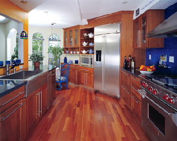 Kitchen wood floor Kitchen wood floor